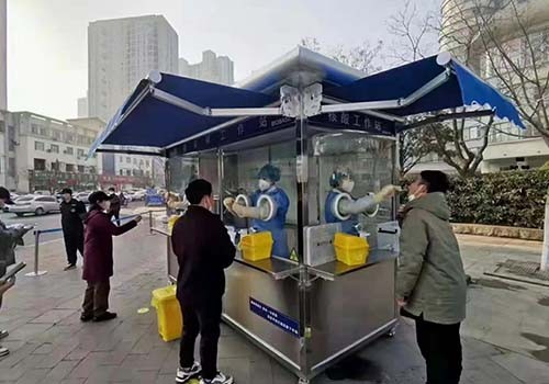 核酸采樣亭內部特點